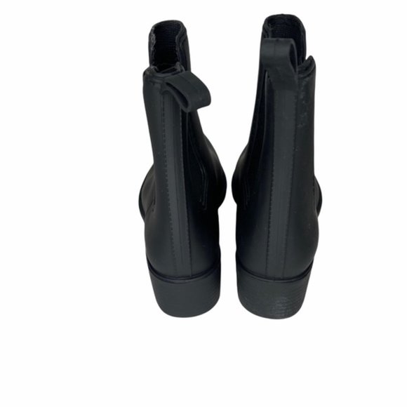 NWT Jeffrey Campbell Stormy Rain Boots in Black - Picture 5 of 8